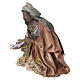 Rey Mago Negro Belén 13 cm Angela Tripi terracota s3