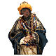 Mulatto Wise Man in terracotta, 13cm by Angela Tripi s2