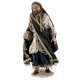 Szopka Angela Tripi: Król biały 13 cm Angela Tripi terakota