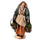 Mulher com cestas de musgo 13 cm Angela Tripi terracota s5