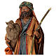 Shepherd with sack, 13cm nativity by Angela Tripi s2