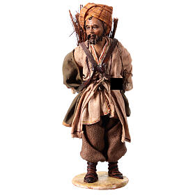 Boscaiolo 18 cm presepe Angela Tripi