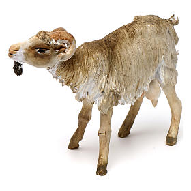 Pesebre Angela Tripi: Cabra cabeza baja Belén 18 cm Angela Tripi terracota Pesebre Angela Tripi: Cabra cabeza baja Belén 18 cm Angela Tripi terracota