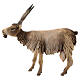 Cabra cabeza baja Belén 18 cm Angela Tripi terracota s1