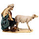 Pasterz dojący kozę 18 cm Angela Tripi s1