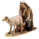 Pasterz dojący kozę 18 cm Angela Tripi s7