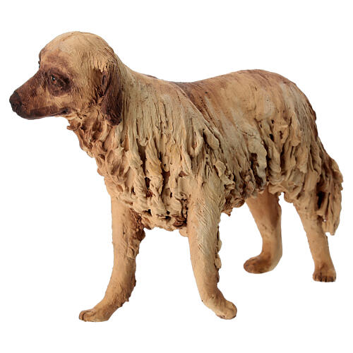 Hund, für 30 cm Krippe von Angela Tripi, Terrakotta 3