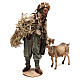 Shepherd with goat 30cm Angela Tripi s4