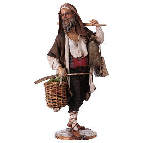 Krippenfiguren von Angela Tripi: Bauer 30cm Angela Tripi