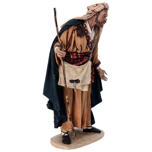Adorante meravigliato 30 cm Presepe Angela Tripi 5