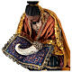 Moor Wise Man for Angela Tripi's Nativity Scene of 30 cm s4