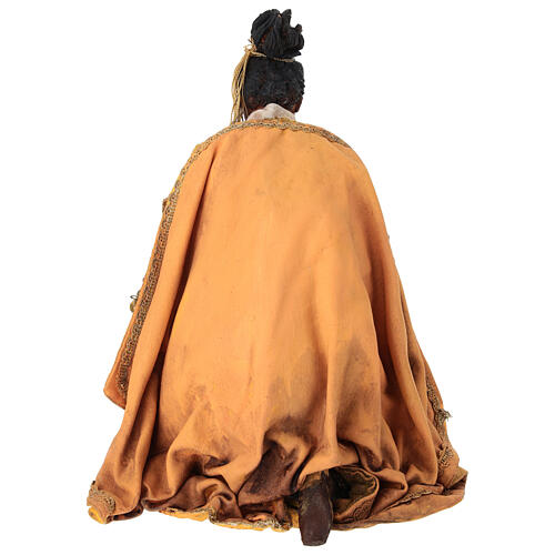Re Magio Nero 30 cm Presepe Angela TripI 6