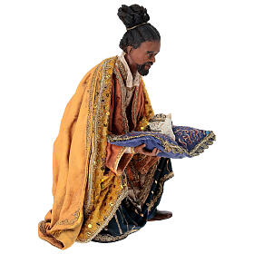Black Wise King 30 cm Angela TripI Nativity Scene