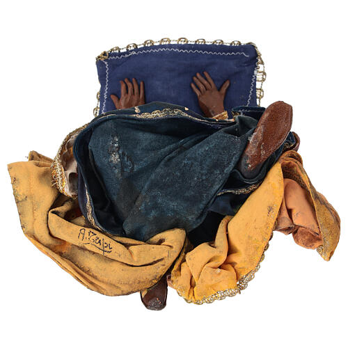 Black Wise King 30 cm Angela TripI Nativity Scene 7