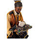 Black Wise King 30 cm Angela TripI Nativity Scene s4