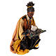 Black Wise King 30 cm Angela TripI Nativity Scene s5