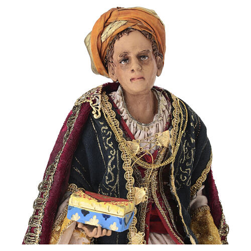 White Wise Man 30cm by Angela Tripi, super finish 2