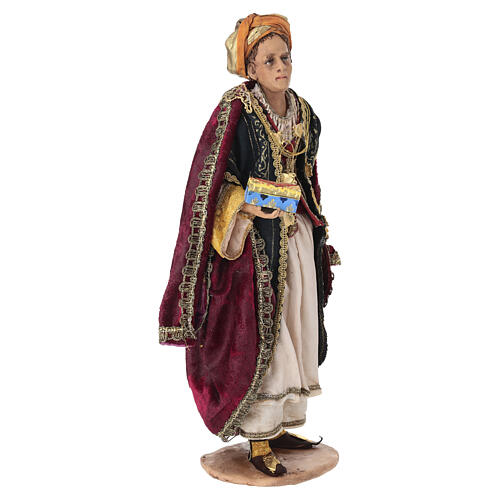 White Wise Man 30cm by Angela Tripi, super finish 3