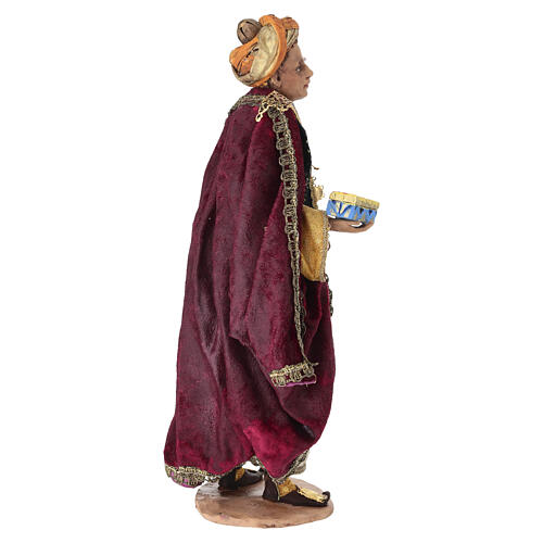 White Wise Man 30cm by Angela Tripi, super finish 5