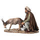 Berger qui trait un mouton 13 cm Angela Tripi s1