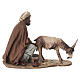 Berger qui trait un mouton 13 cm Angela Tripi s3