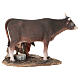 Berger qui trait une vache 13 cm Angela Tripi s6