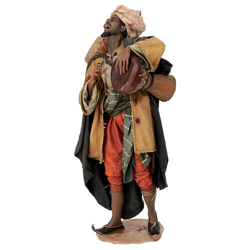 Tamburaio 30 cm Presepe Angela Tripi 3