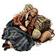 Schlafender Mann, für 30 cm Krippe von Angela Tripi, Terrakotta s1