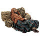 Schlafender Mann, für 30 cm Krippe von Angela Tripi, Terrakotta s4