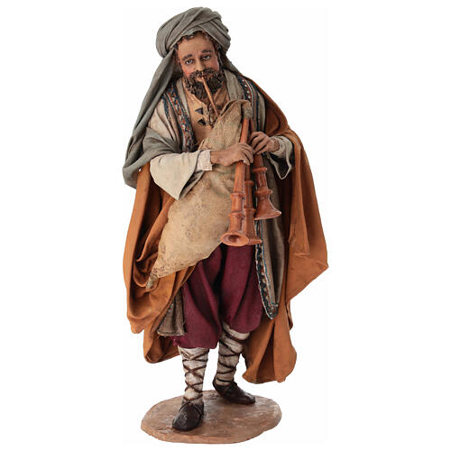 Zampognaro 30 cm Presepe Angela Tripi 1