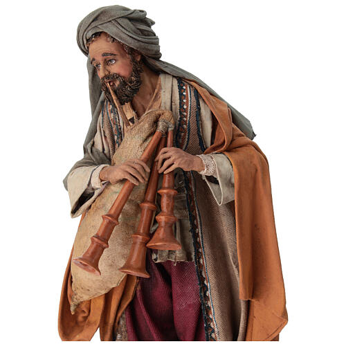 Zampognaro 30 cm Presepe Angela Tripi 2