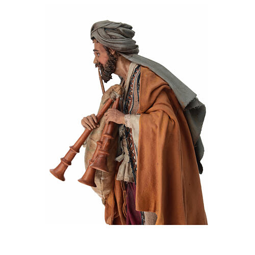 Zampognaro 30 cm Presepe Angela Tripi 5