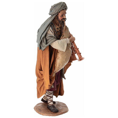 Zampognaro 30 cm Presepe Angela Tripi 6