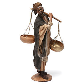 Krippenfiguren von Angela Tripi: Bauer mit Waage 30cm Angela Tripi