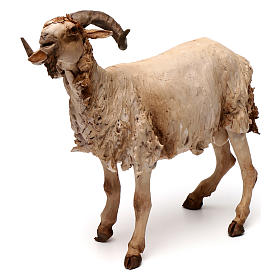 Krippenfiguren von Angela Tripi: Bock für 30er-Krippenfiguren von Angela Tripi aus Terrakotta