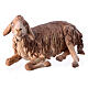 Schaf, liegend, für 30 cm Krippe von Angela Tripi, Terrakotta s3