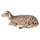 Lying sheep figurine 30cm, Angela Tripi Nativity s1