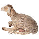 Lying sheep figurine 30cm, Angela Tripi Nativity s4