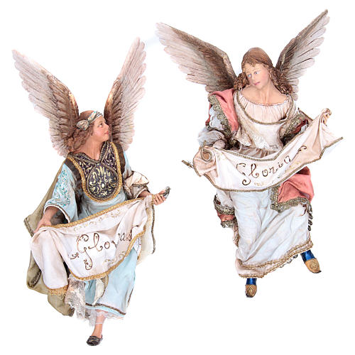 Glory Angels looking at each other 30cm by Angela Tripi 1