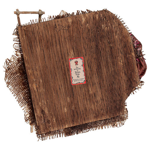 Mendigo aleijado 30 cm presépio Angela Tripi 10