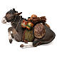 Laying donkey 30cm, Angela Tripi Nativity figurine s1