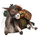Laying donkey 30cm, Angela Tripi Nativity figurine s3