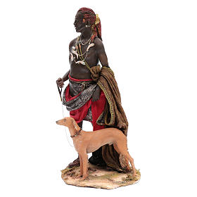 Krippenfiguren von Angela Tripi: Diener mit Hund 30cm Angela Tripi