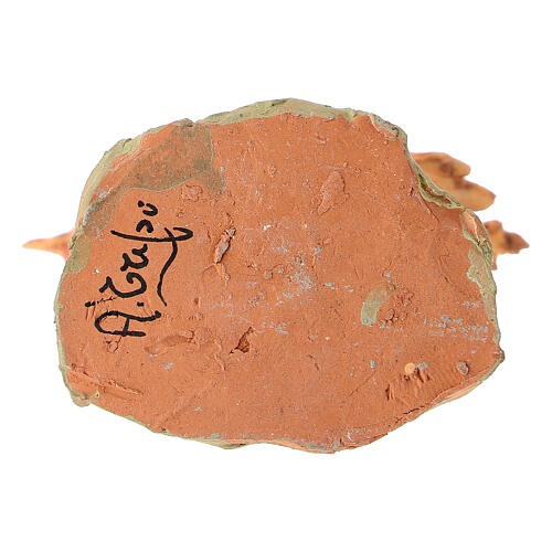 Henne, für 30 cm Krippe von Angela Tripi, Terrakotta 5