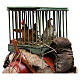 Chameau avec cages et poules crèche Angela Tripi 30 cm s5