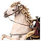 Heiliger König zu Pferd, für 30 cm Krippe von Angela Tripi, Terrakotta s3