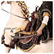 Heiliger König zu Pferd, für 30 cm Krippe von Angela Tripi, Terrakotta s9