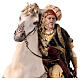 Heiliger König zu Pferd, für 30 cm Krippe von Angela Tripi, Terrakotta s10