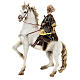 Horse with King 30cm Angela Tripi s1