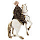 Horse with King 30cm Angela Tripi s6